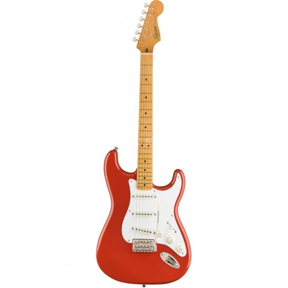Squier Classic Vibe 50's Stratocaster Electric Guitar in Fiesta Red