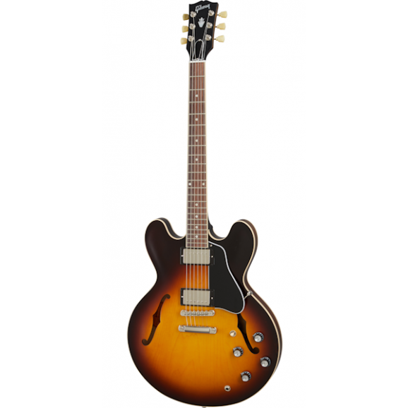 Gibson ES335 Satin Hollowbody Electric Guitar in Satin Vintage Sunburst