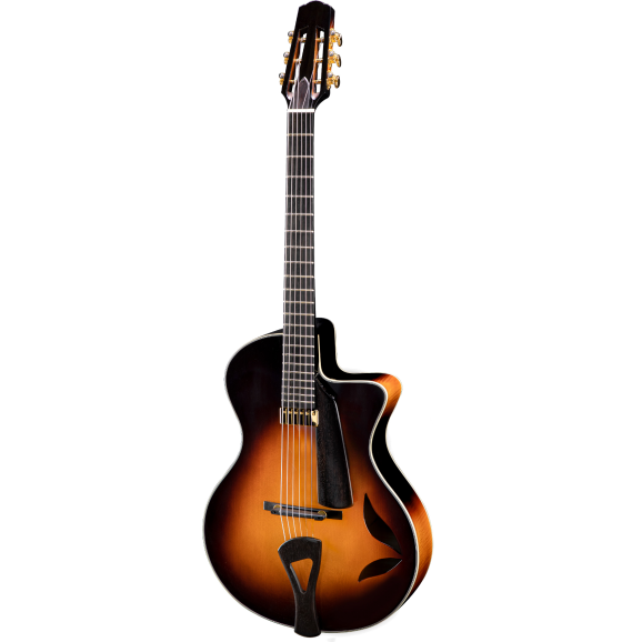 Eastman FV880CE Frank Vignola Signature Archtop Hollowbody Electric Guitar in Sunburst - Preorder