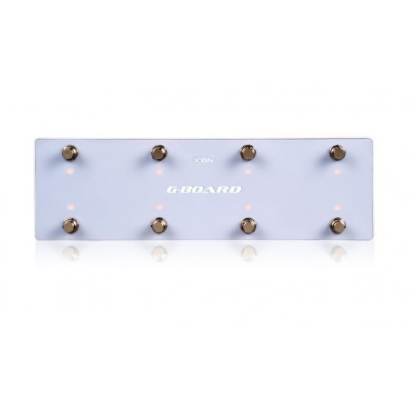 Icon G-Board USB MIDI Footswitch Pedal Controller - White