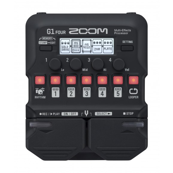 Zoom G1 Four Guitar Multi Effects Processor