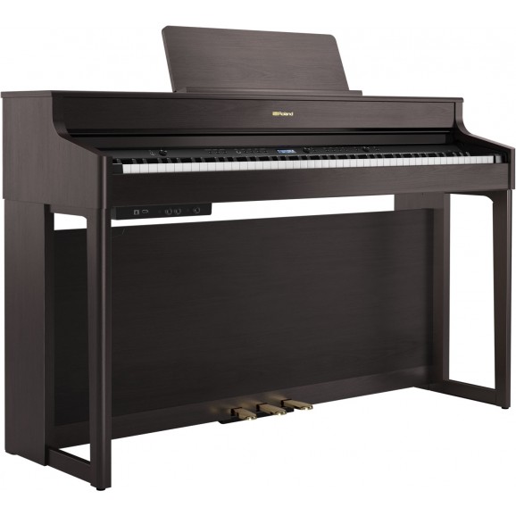 Roland HP702 Digital Piano - Dark Rosewood with Bench Seat