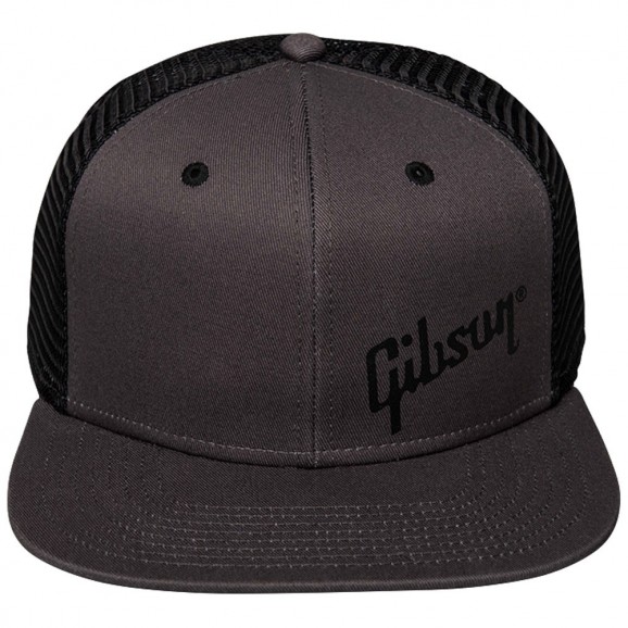 Gibson Charcoal Trucker Cap