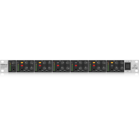 Behringer HA6000- 6-Channel High Power Headphone Mixing and Distribution Amp