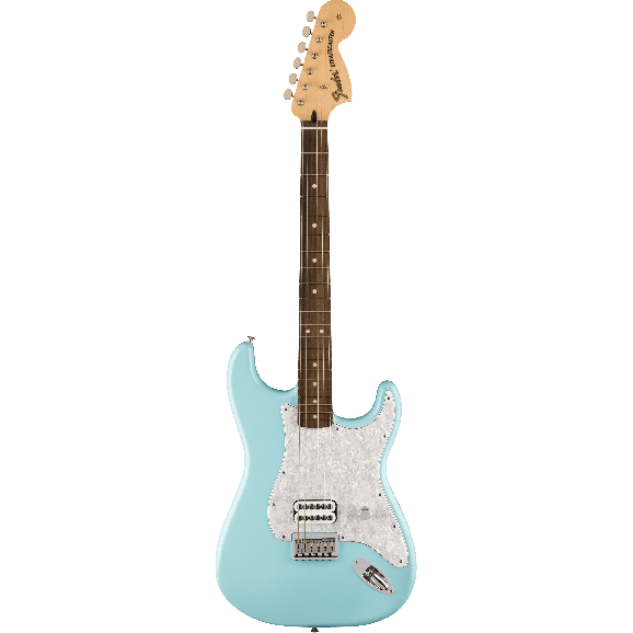 Fender Limited Edition Tom Delonge Stratocaster, Rosewood Fingerboard, Daphne Blue
