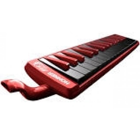 Hohner Melodica Fire 32 in Red and Black