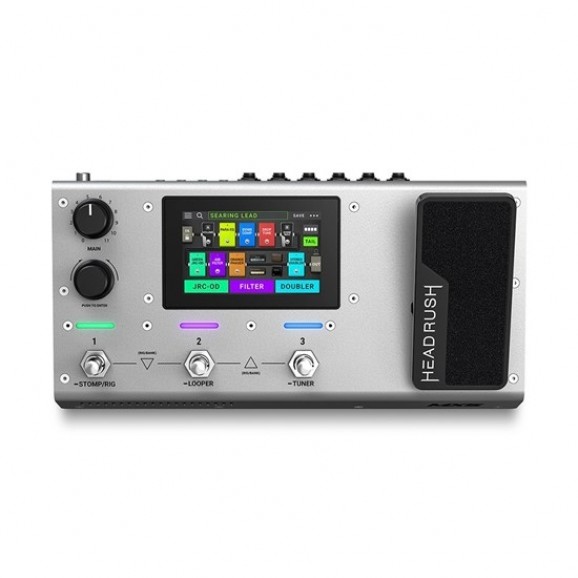Headrush MX5 Ultra Compact Guitar Modelling and Effects Processor Special Edition in Silver 