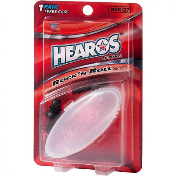 Hearos HS309 Rock 'n' Roll Ear Plugs / Ear Filters