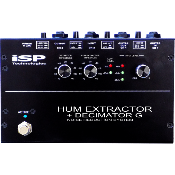 ISP Technologies Hum Extractor + Decimator G Noise Reduction Pedal