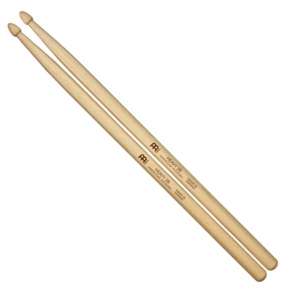 Meinl Heavy 2B Wood Tip Hickory Drum Sticks