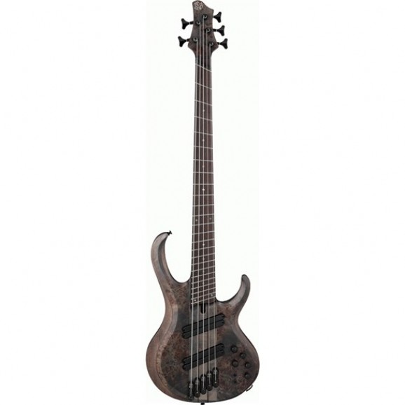 Ibanez BTB805MS TGF 5-String Multiscale Electric Bass in Transparent Flat Grey inc Hard Case
