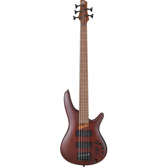 Ibanez SR505E BM Electric 5 String Bass in Brown Mahogany