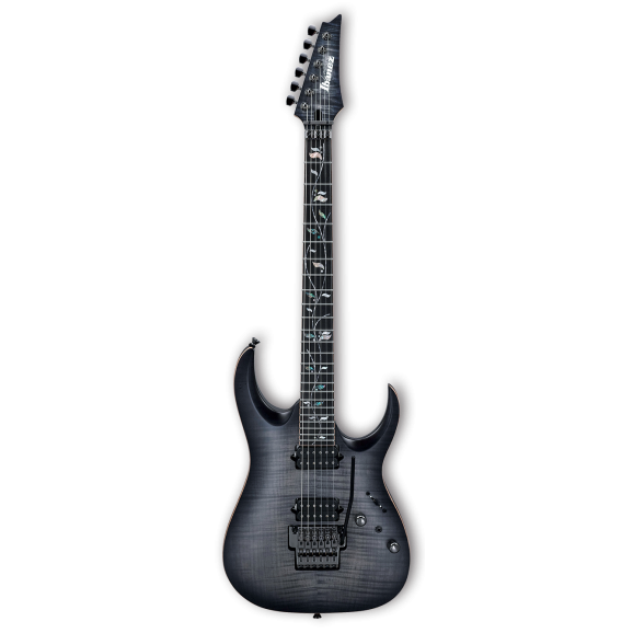 Ibanez J Custom RGA8420 Electric Guitar in Black Rutile Flat (JCUSTOM)