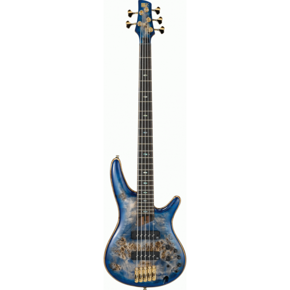 Ibanez SR2605 CBB Premium 5 String Bass Guitar in Case