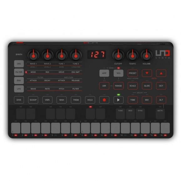 IK Multimedia UNO Synth Ultra-portable Analog Synth