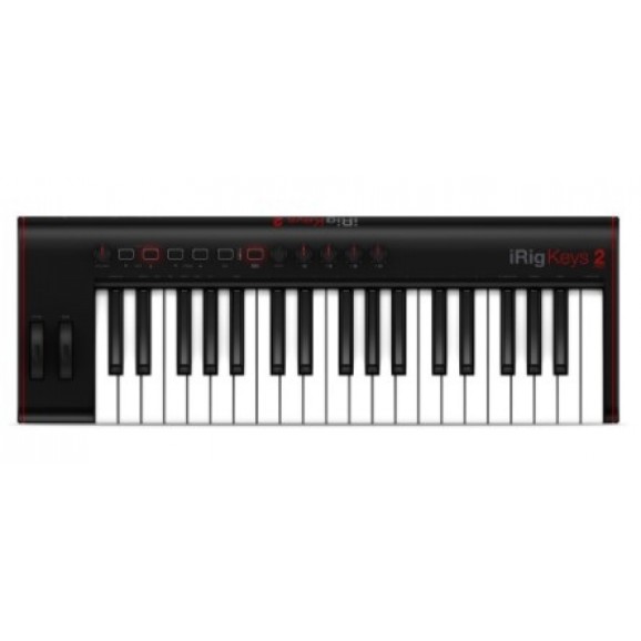 iRig Keys 2 Pro Compact USB/MIDI Keyboard Controller 37 Keys