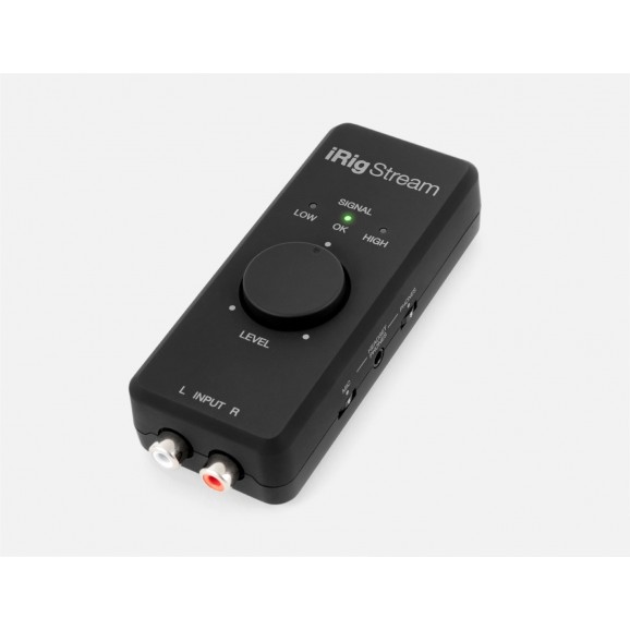 iRig Stream - Streaming Audio Interface for iOS, Android & Mac/PC