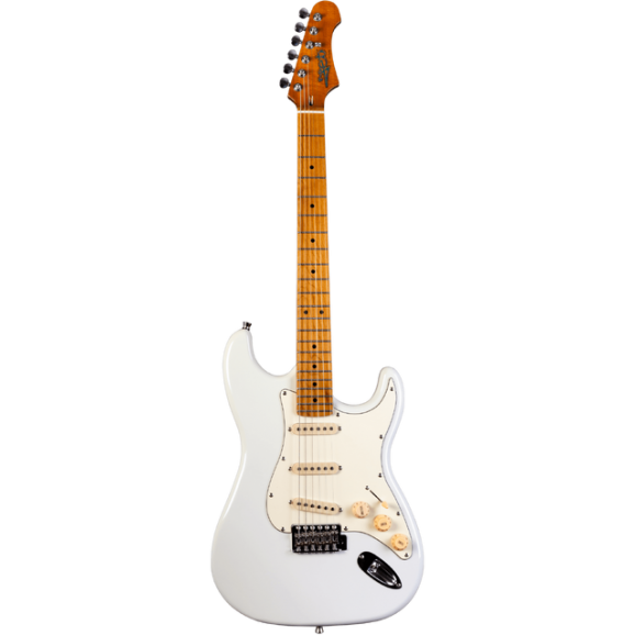 Jet JS-300 Electric Guitar Olympic White SSS