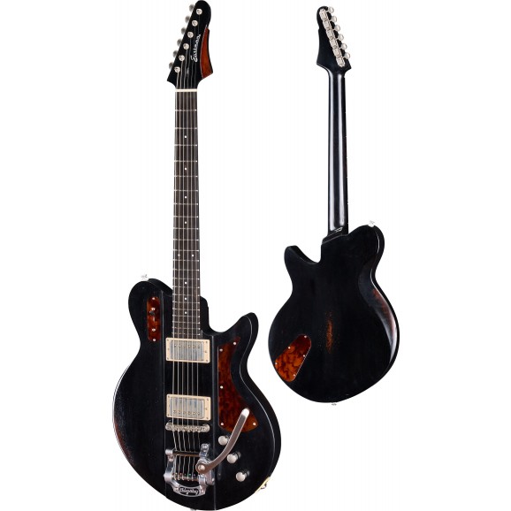 Eastman Juliet Electric Guitar with Bigsby in Antique Black