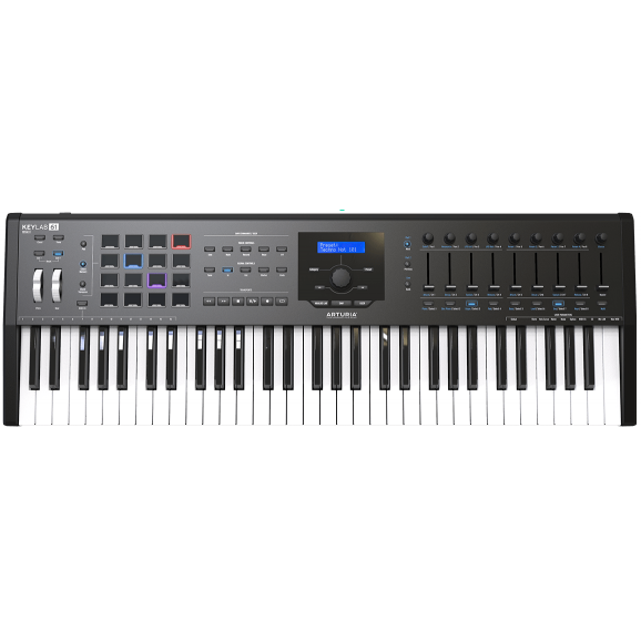 Arturia Keylab 61 MK2 - USB MIDI Controller Keyboard - Ltd Edition Black