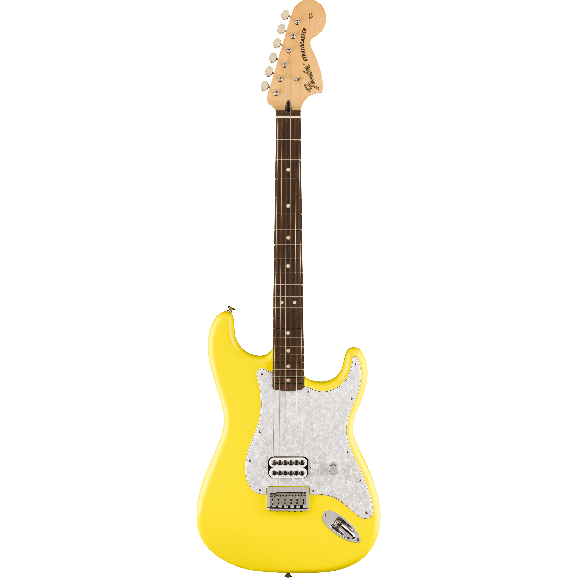 Fender Limited Edition Tom Delonge Stratocaster, Rosewood Fingerboard, Graffiti Yellow
