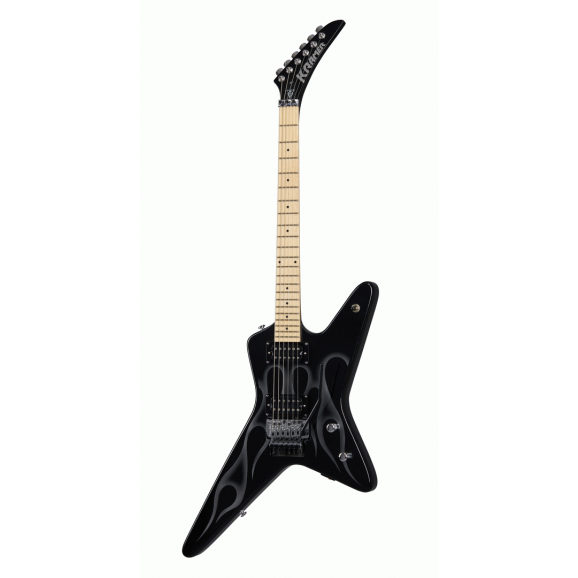 Kramer Tracii Guns Gunstar Voyager Electric Guitar Outfit in Black Metallic