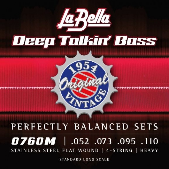 La Bella 0760M Deep Talkin’ Bass 1954 “Original” Style Bass Strings