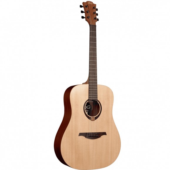 LAG Tramontane T70D Acoustic Dreadnought Guitar with Solid Spruce Top
