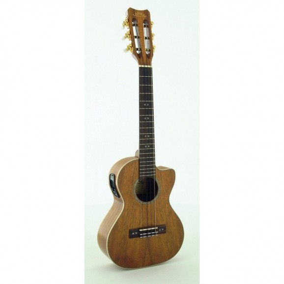 Lanikai Curly Koa 6-String Tenor Ukulele with Pickup