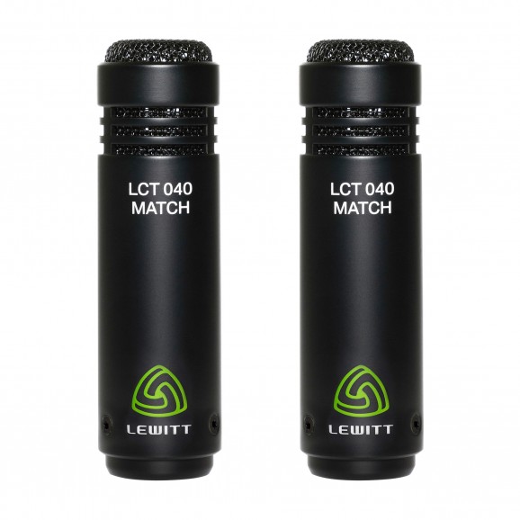 Lewitt LCT 040 PM: Stereo Matched Pair, Condenser, Instrument Mics