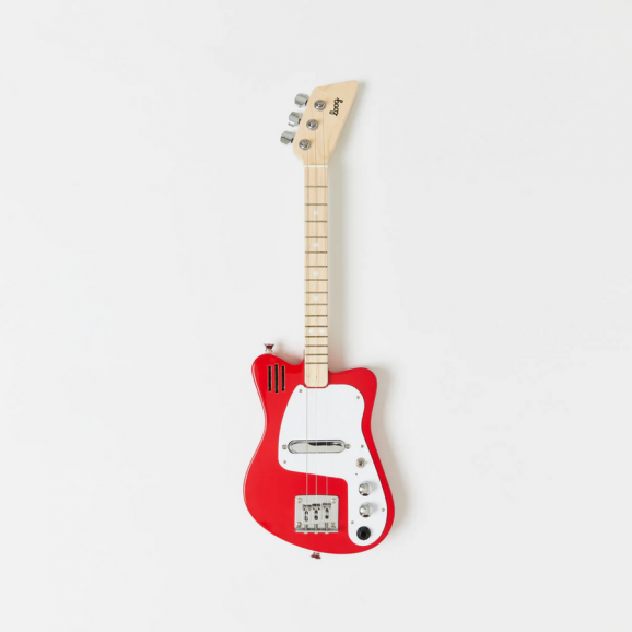 Loog 3-String Mini Electric Guitar Red