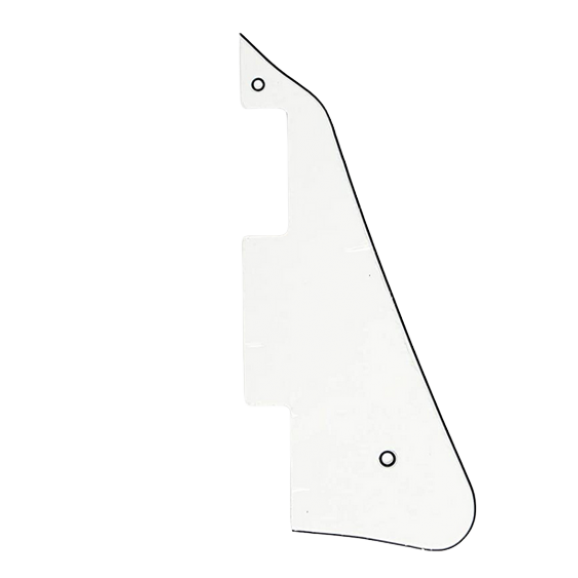 Eagle Les Paul Style Replacement Pickguard in White/Black/Black