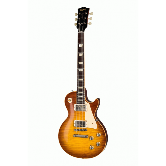 Gibson Custom Shop 1960 Les Paul Standard Reissue Electric Guitar in Iced Tea Burst 