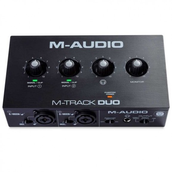 M-Audio -  M-Track Duo 2 Channel USB Audio Interface