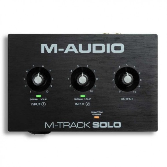 M-Audio -  M-Track Solo 2 Channel USB Audio Interface