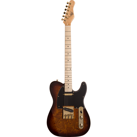Michael Kelly - 1950s T Style - Electric Guitar CC50 Burl Burst