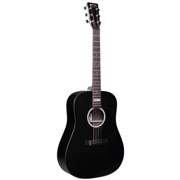 Martin DX Johnny Cash Acoustic Electric Guitar with Gigbag in Black
