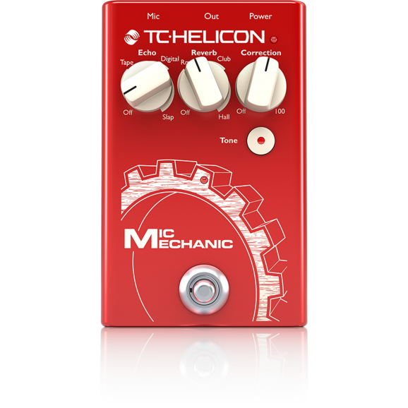 TC Helicon Mic Mechanic 2 Vocal Effect Pedal