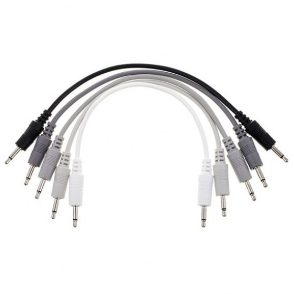 Moog Semi Modular Patch Cables 6" (5 Pack)