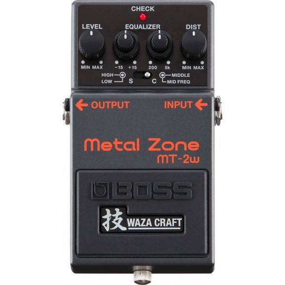 Boss Metal Zone Waza Craft Distortion Pedal
