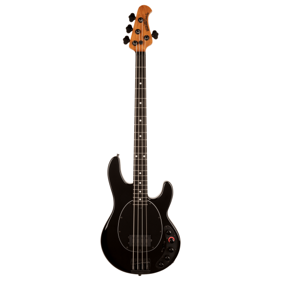 Musician Dark Ray Bass in Obsidian Black with Roasted Maple Neck