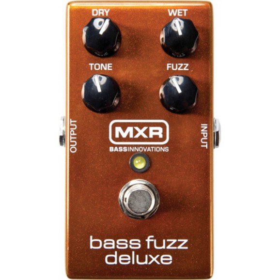 MXR Bass Fuzz Deluxe Effects Pedal