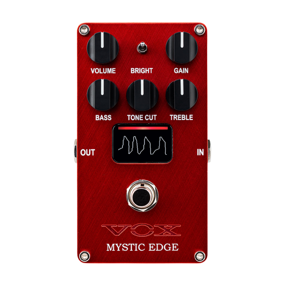 Vox Mystic Edge AC30-style guitar Overdrive Pedal with NuTube VEME