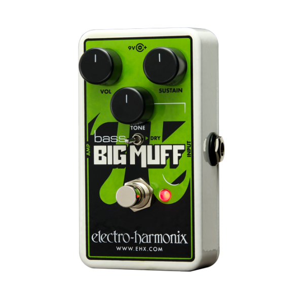 Electro Harmonix Nano Bass Big Muff PI Distortion Pedal