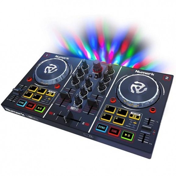 Numark Party Mix DJ Controller with Light Show