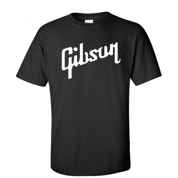 Gibson - Gibson Distressed Logo T-Shirt - Small
