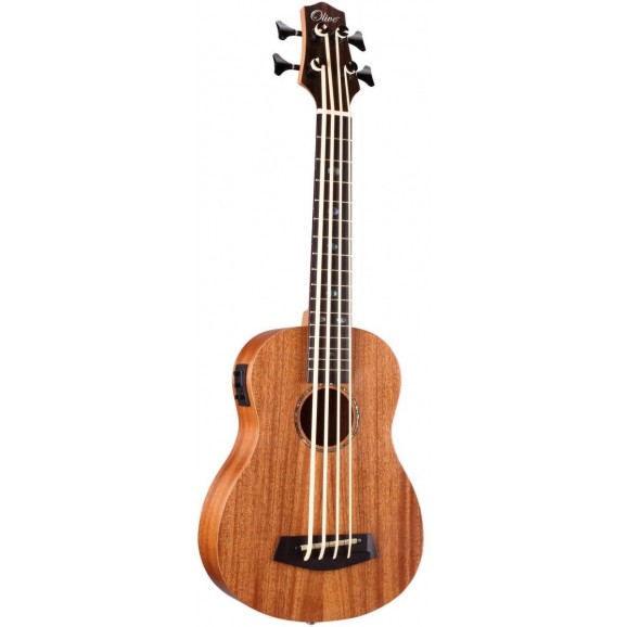 Olive U500B Bass Ukulele Size 30 in Sapele Timber