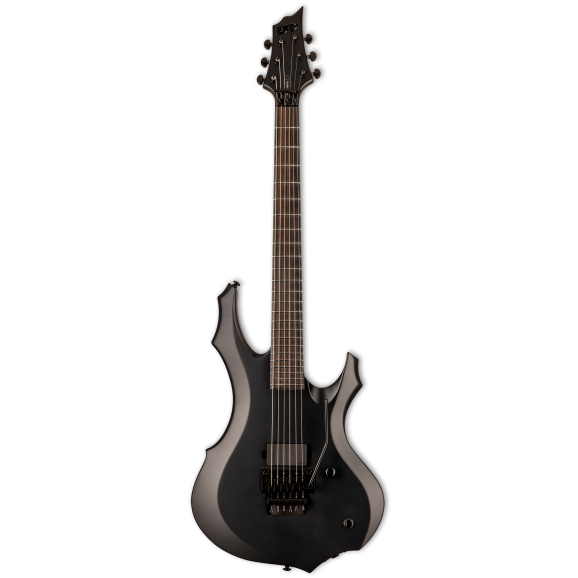 ESP LTD F BLACK METAL Black Satin