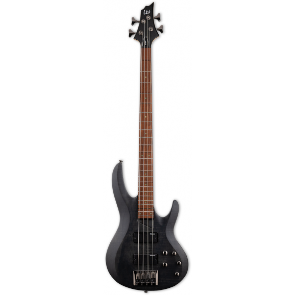 ESP LTD B-204SM Bass in See Thru Black Satin