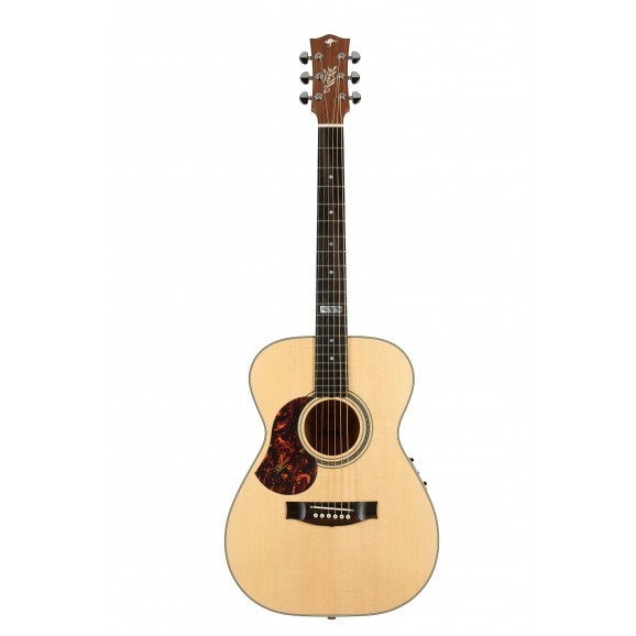 Maton EBG808 TE Tommy Emanuel Left Handed Acoustic Electric Guitar with Maton Hard Case